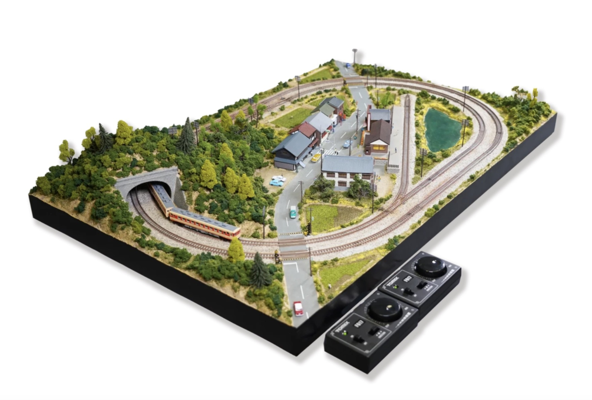 Nゲージ用の製作キット「はじめてつくる本格鉄道ジオラマ