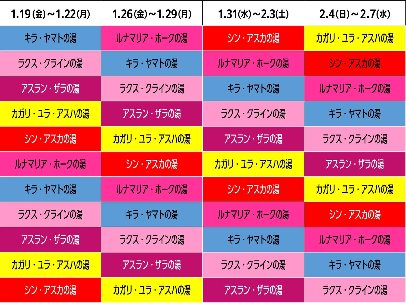 機動戦士ガンダムSEED FREEDOM×極楽湯・RAKU SPA(らくスパ)コラボ