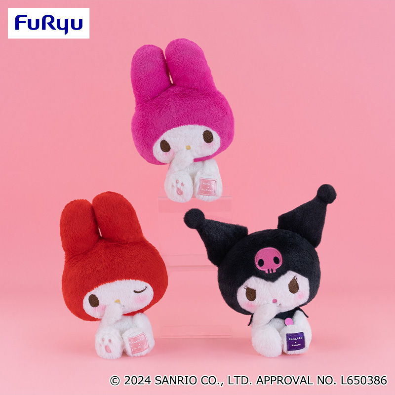 プライズ情報】マイメロディ・クロミ かまってぬいぐるみ～レトロ