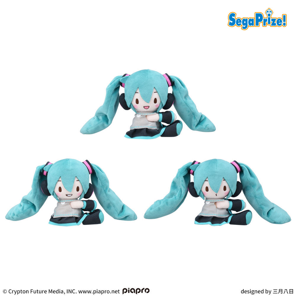 プライズ情報】初音ミクシリーズ ふわぷち くっつきぬいぐるみ“初音