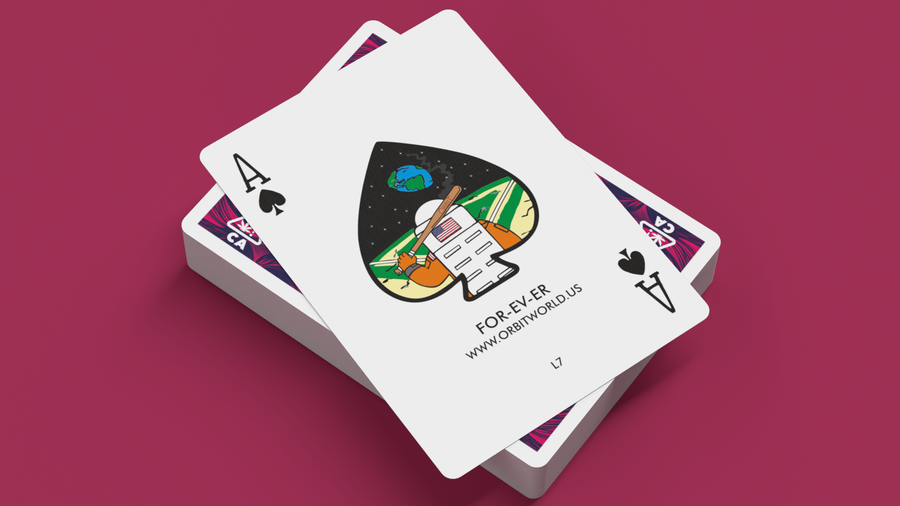 Orbit Squintz Playing Cards - Best Cardistry Playing Cards – Rare