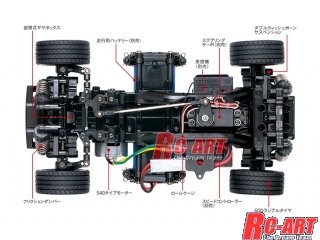 58444]アバルト500 アセット コルセ（M-05 シャーシ） RC-ART