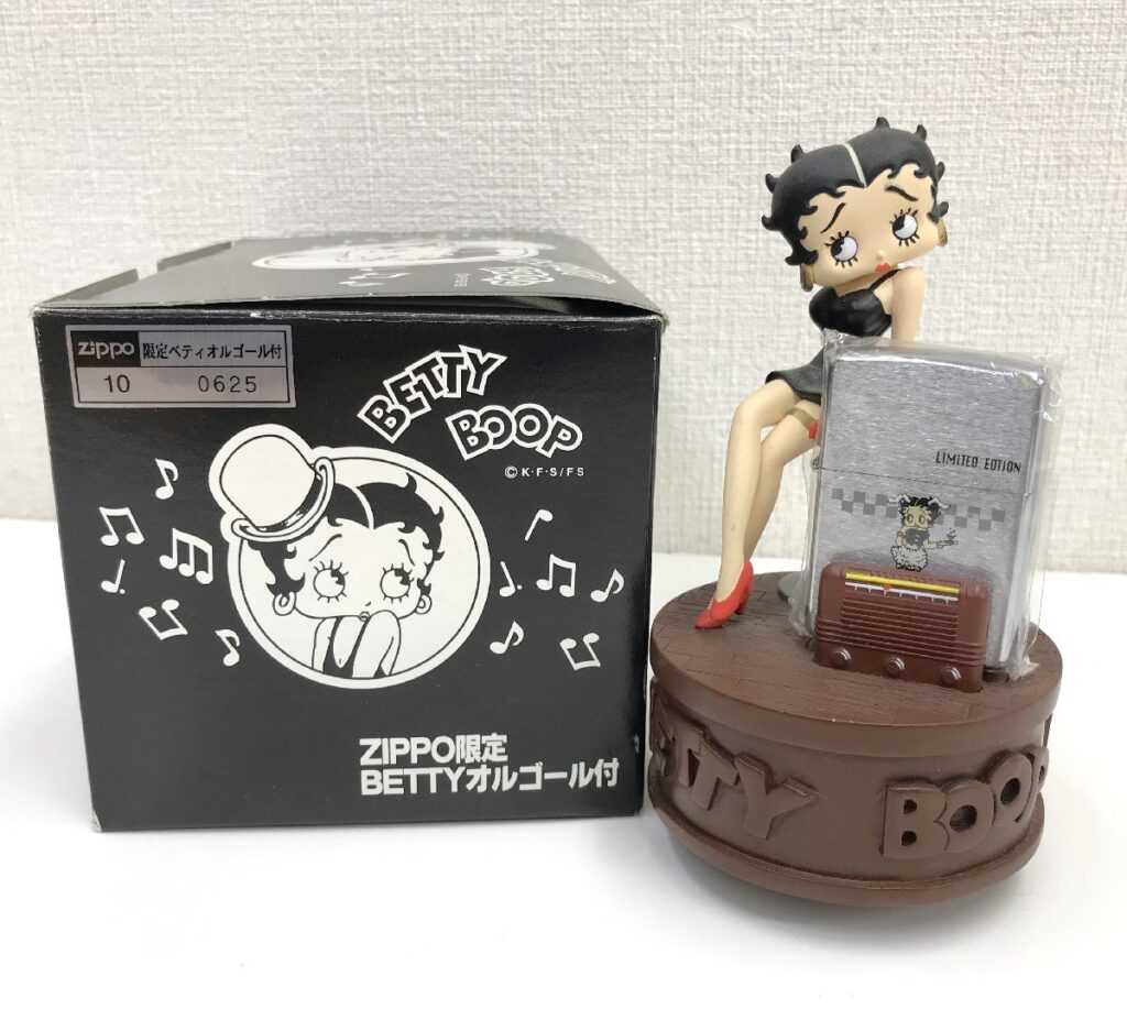 BETTY BOOP ベティブープ ベティちゃん zippo 限定ベティ オルゴール付