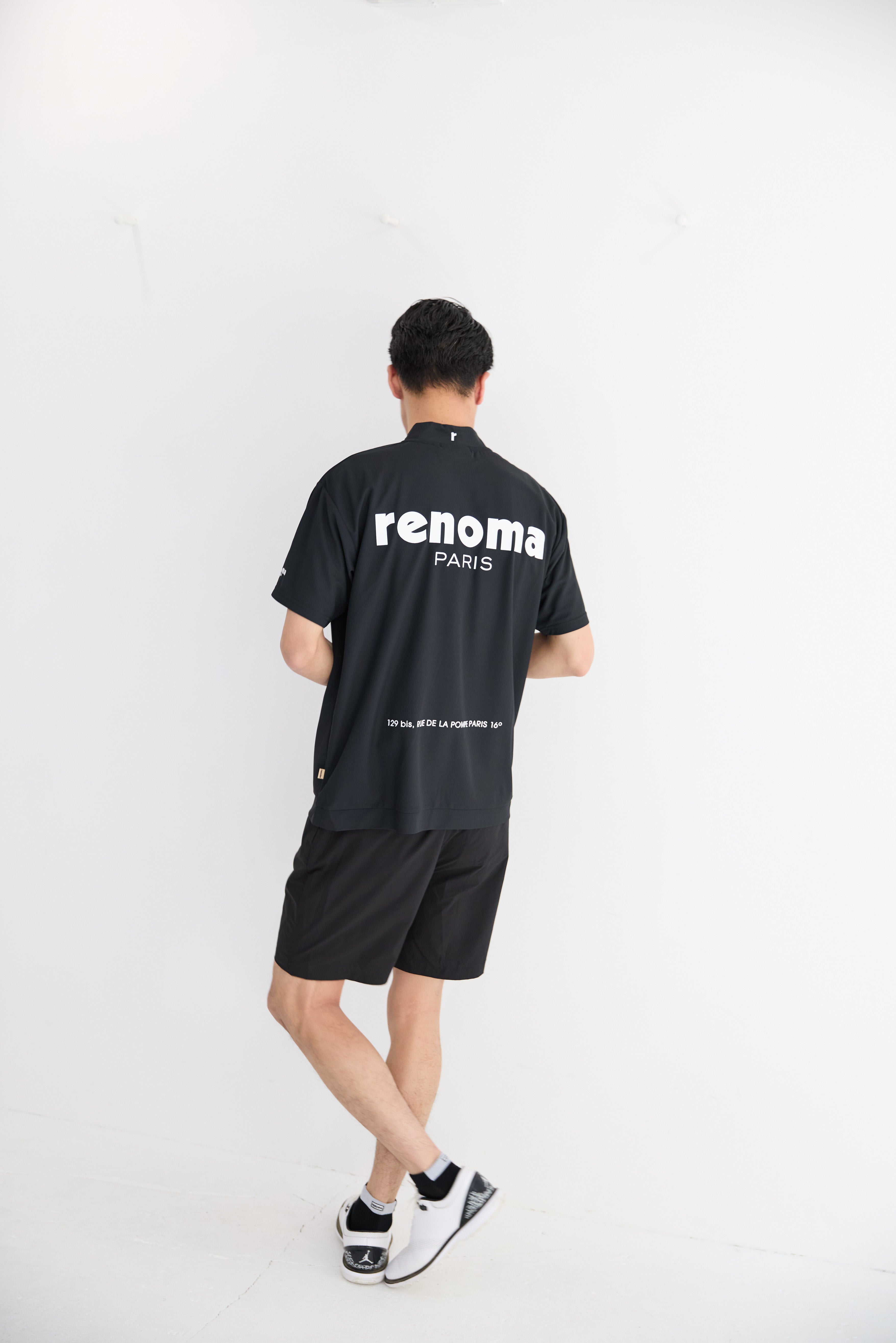 BACK LOGO HALF ZIP S/S - SP – renoma golf