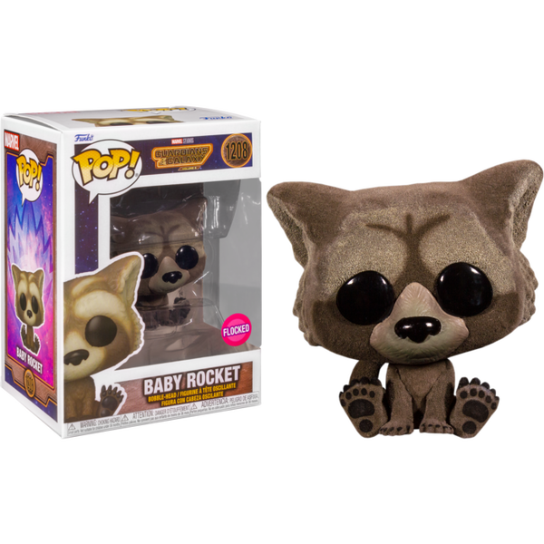 Funko Pop! Guardians of the Galaxy Vol. 3 - Baby Rocket Flocked #1208