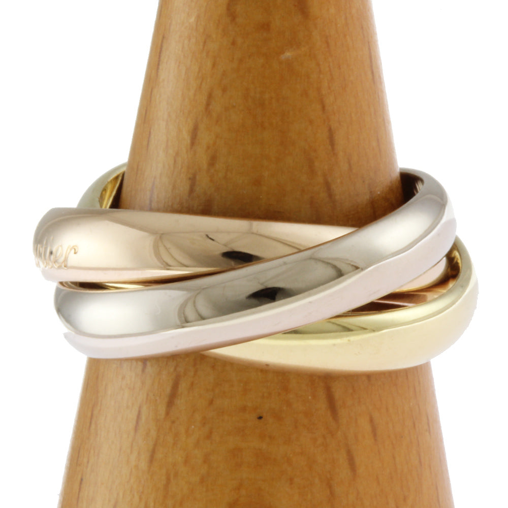 CARTIER カルティエ トリニティ リング 指輪 9号 18金 K18イエロー