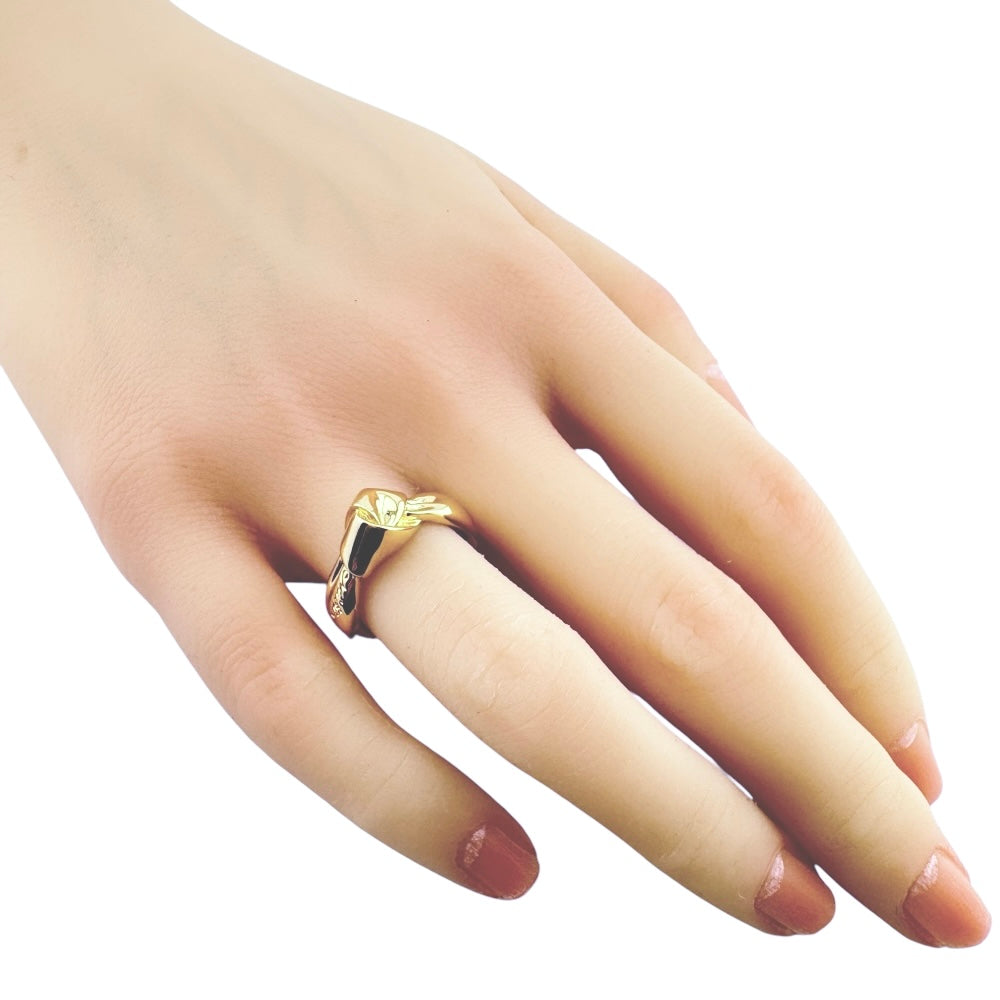 MIKIMOTO ミキモト リング 指輪 11号 18金 K18イエローゴールド