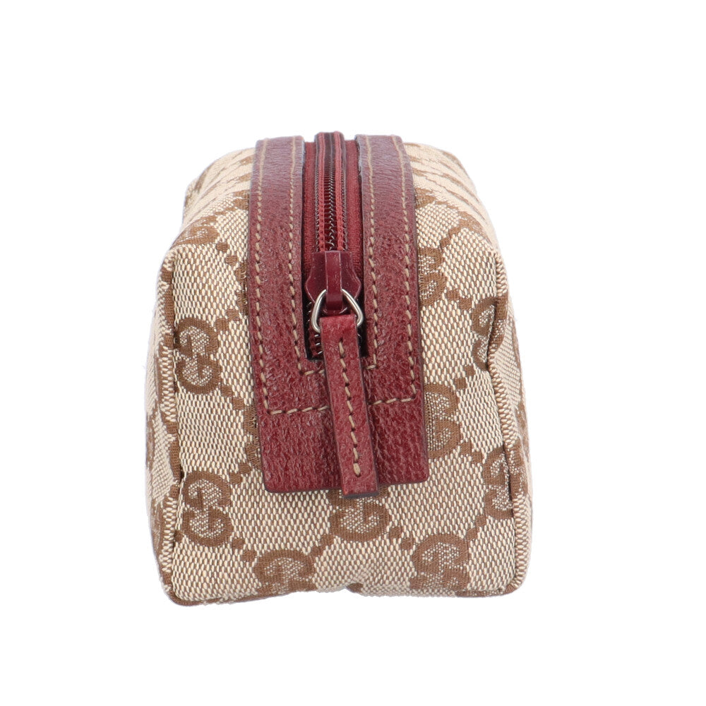 GUCCI グッチ ポーチ GGキャンバス レディース 中古 – 【公式