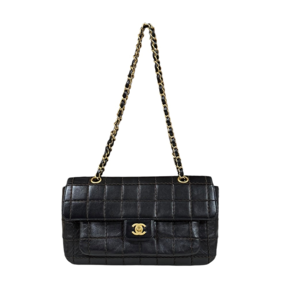 CHANEL シャネル チョコバー ワイルドステッチ ショルダーバッグ