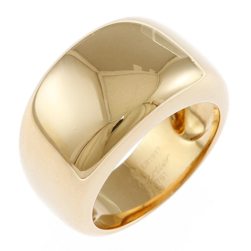 CARTIER Nouvelle Vague Ring, size 16, 18K, K18 yellow gold