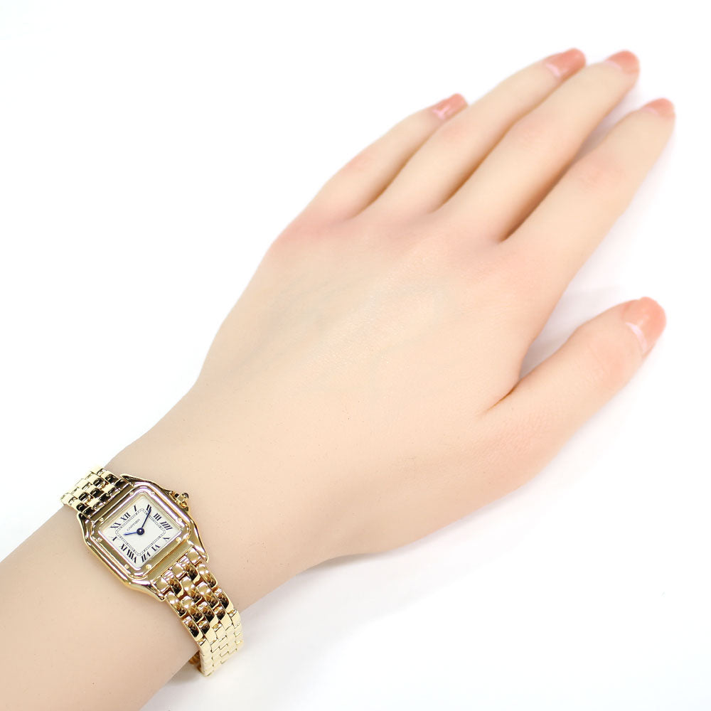 CARTIER カルティエ パンテールSM 腕時計 18金 K18イエローゴールド