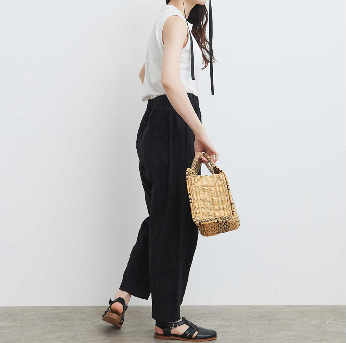 30%OFF】bulle de savon ビュルデサボン ランダムドット ジャカード