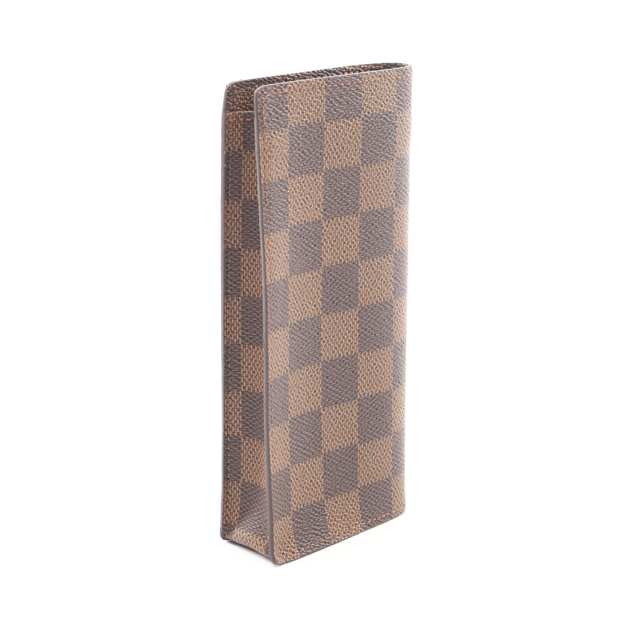 エテュイリュネット サーンプル ダミエエベヌ メガネケース PVC