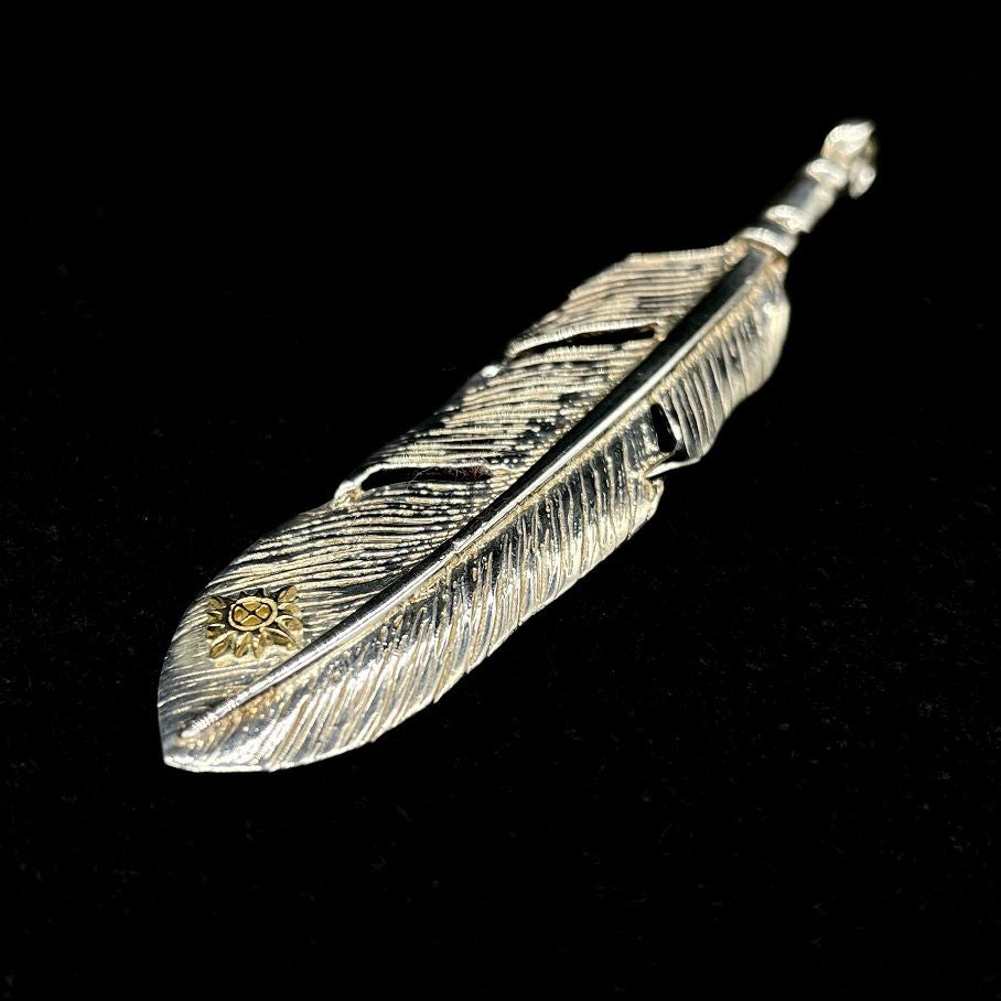 メタル付き 大フェザー(右向き) | REDMAN.