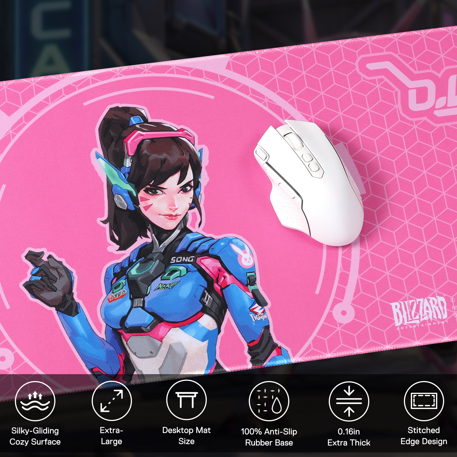 オーバーウォッチ Overwatch D.VA デスクパッド オーバーウォッチ