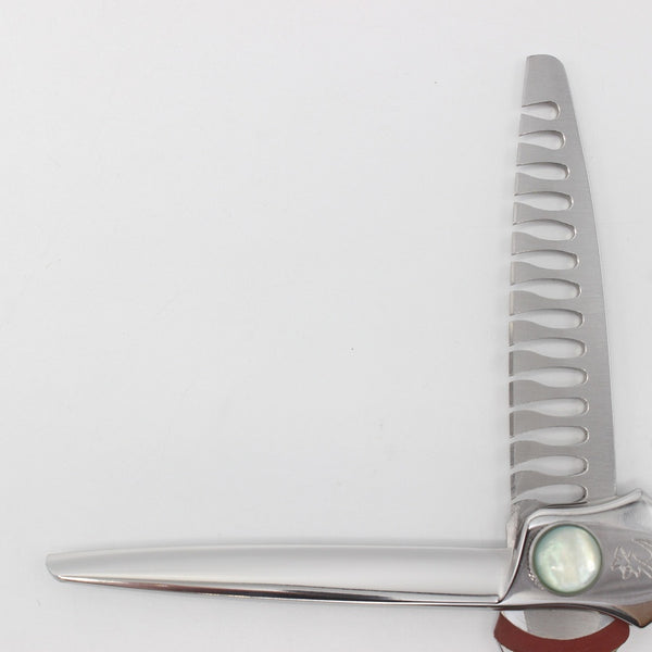 美品】光シザー C-Texturizer 727 セニング 6インチ オフセット