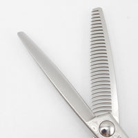 新品】内海シザー U-MIX MS224 ダマスカス セニング 6インチ 3D