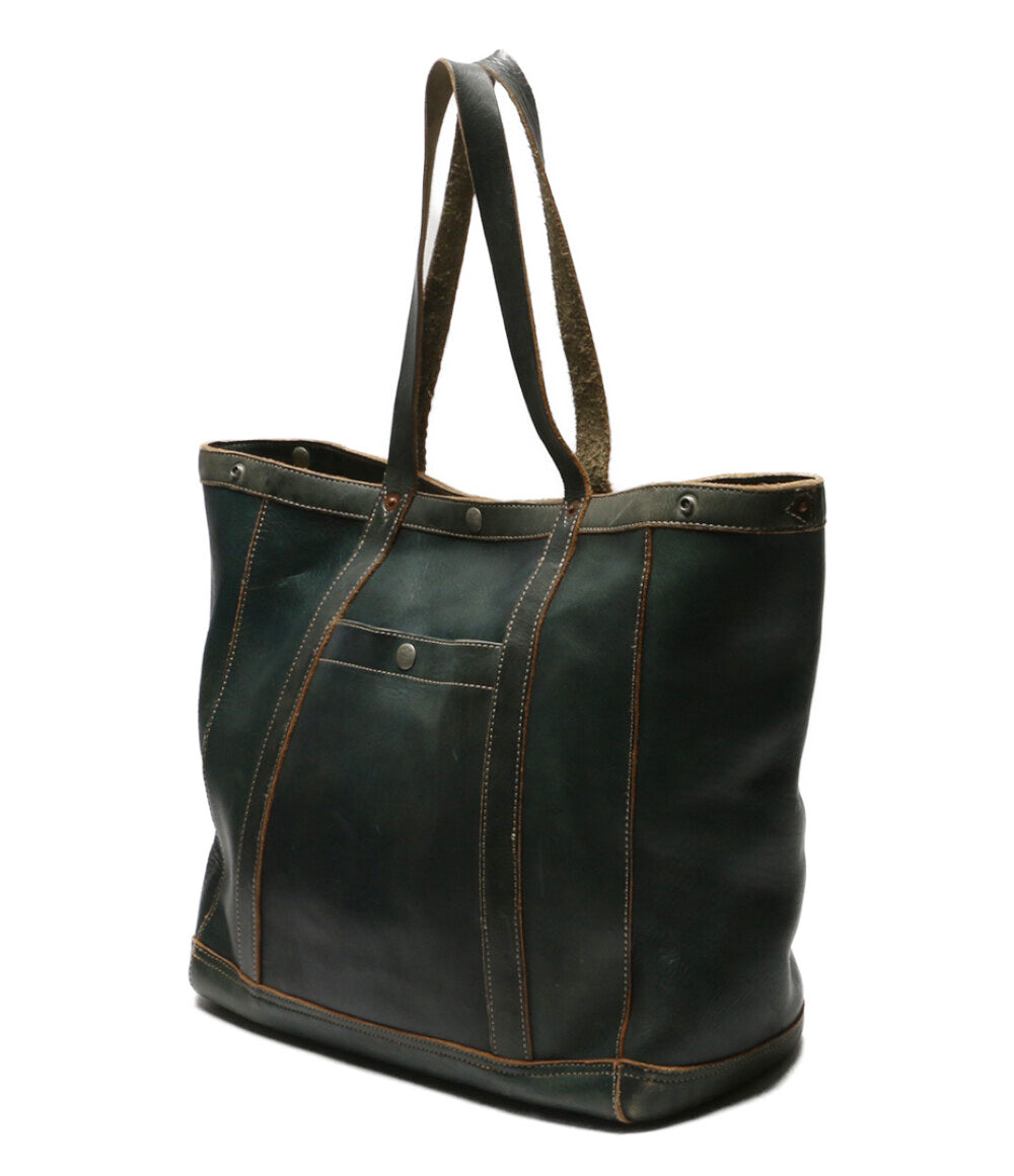 ダブルアールエル トートバッグ レザートート メンズ RRL – Rehello by