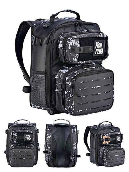 Fujin ProAji Back Pack Black Camo Balıkçı Sırt Çantası Fiyatı ve