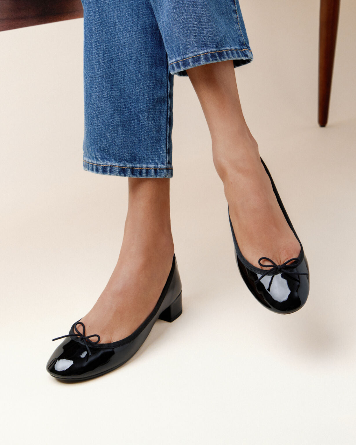 Camille Ballet Flats Black | Repetto