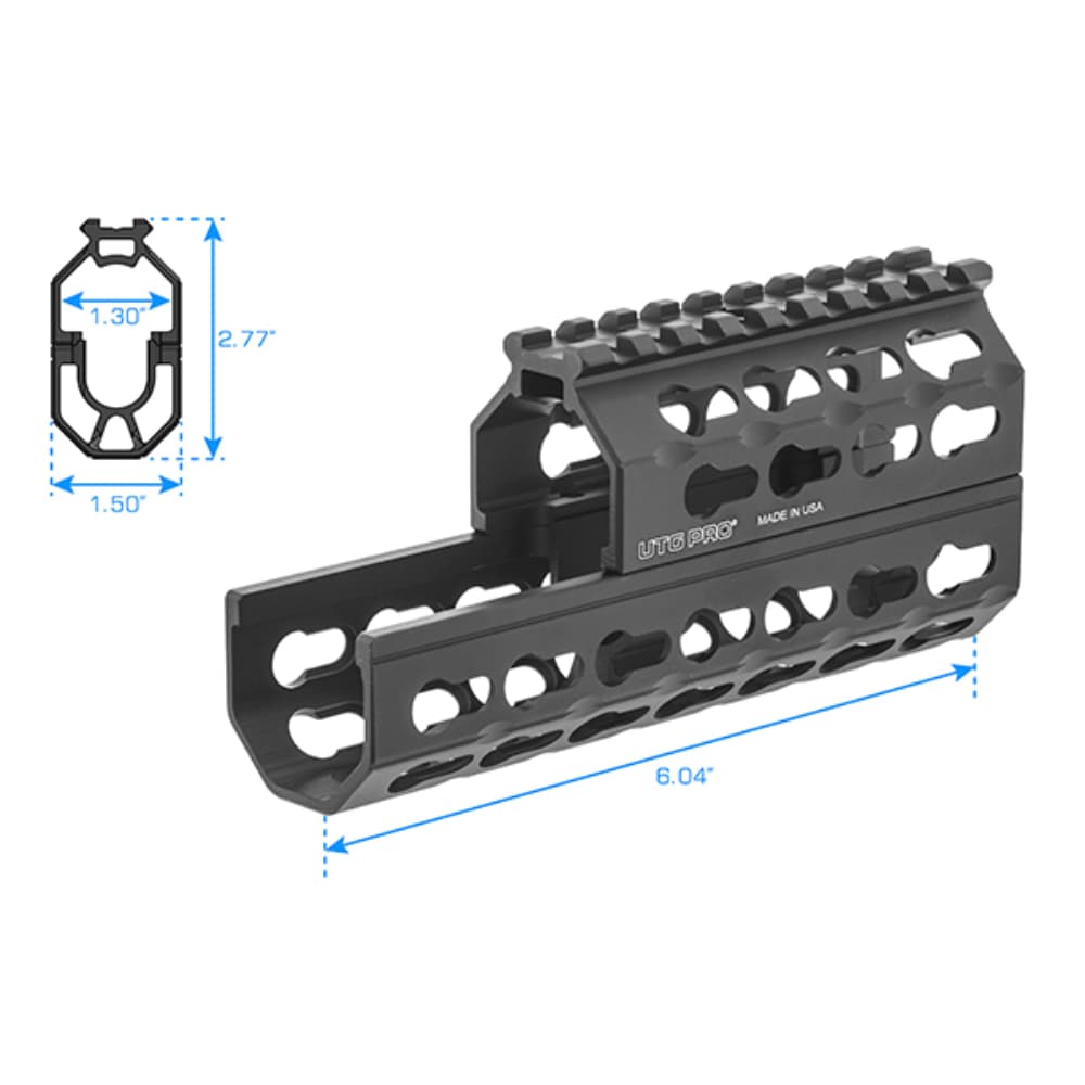 リーパーズ UTG PRO ハンドガード AK用 Keymod スーパースリム