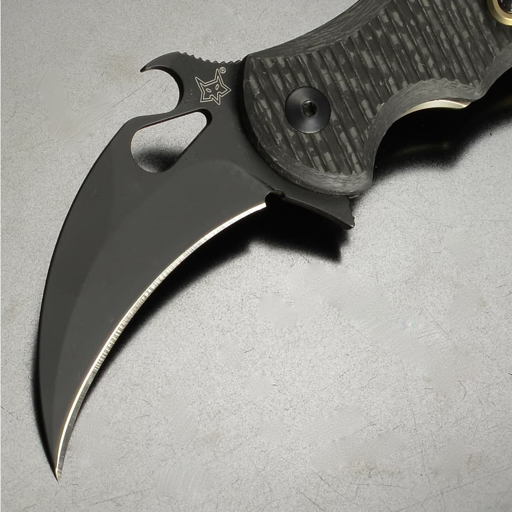 FOX KNIVES 折りたたみナイフ TITANIUM FRAME LOCK カランビット FX