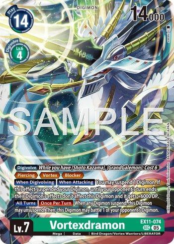 Vortexdramon (EX11-074) | Busca de Cartas | LigaDigimon