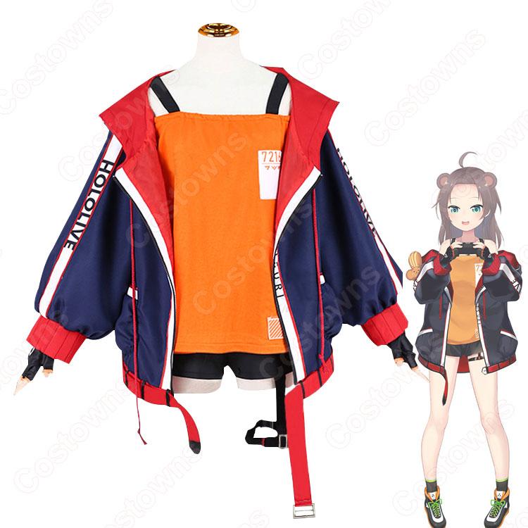 VTuber 夏色まつり ゲーミング部屋着 コスプレ衣装 hololive