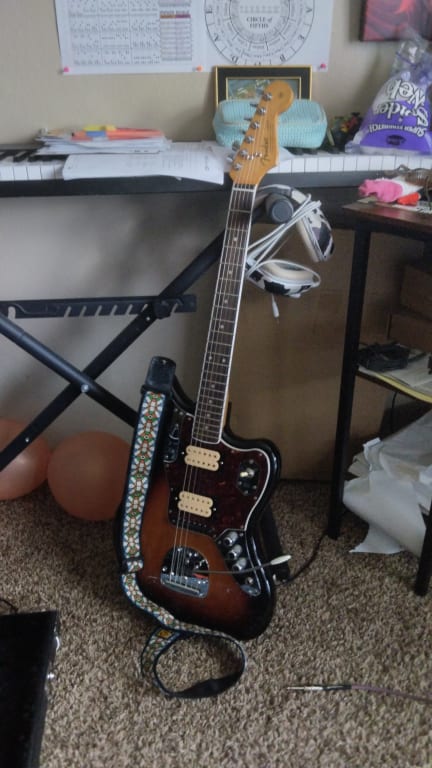 Fender Kurt Cobain Jaguar NOS Electric Guitar 3-Color Sunburst