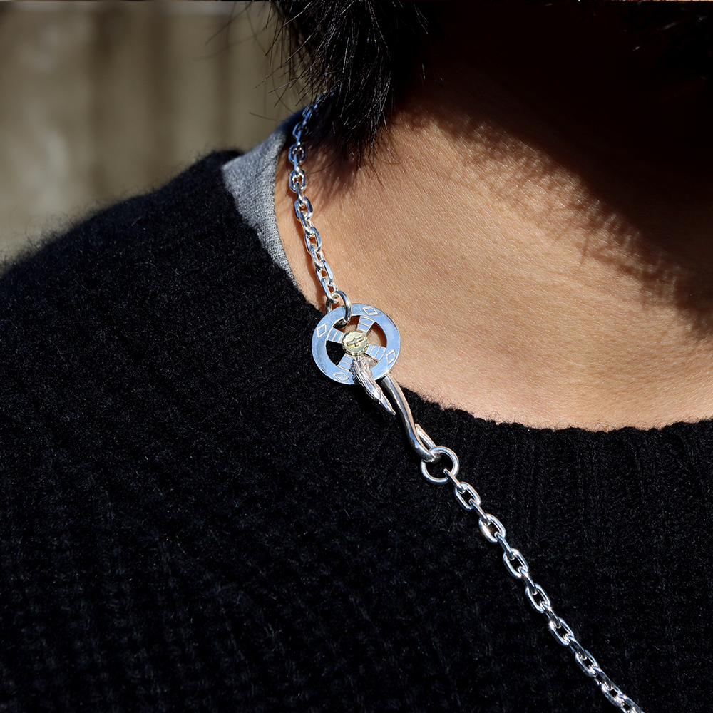 TADY&KINGイーグルフック＆レギュラーホイールK18イーグル付きチェーン