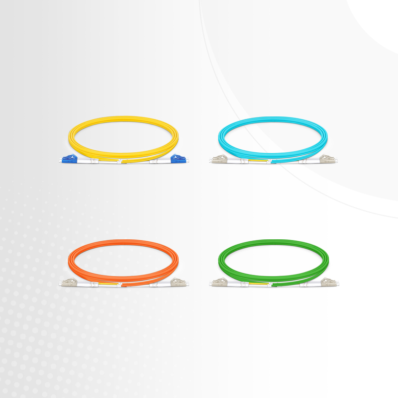 OM1 62.5/125 LC-LC Multimode Fiber Optic Cable Simplex 2m (7ft