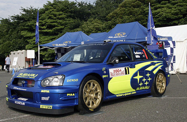スバルWRC歴代 写真蔵】2003インプレッサWRカー 04モンテカルロ車