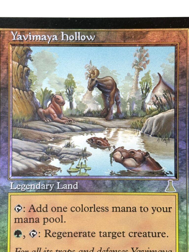 ヤヴィマヤのうろ穴 Foil 英語版 ヤヴィマヤのうろ穴 Foil 英語版