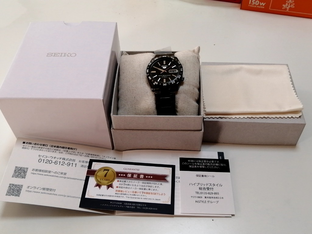 SEIKO（セイコー） 腕時計 5 セイコーファイブ メンズ ブラック