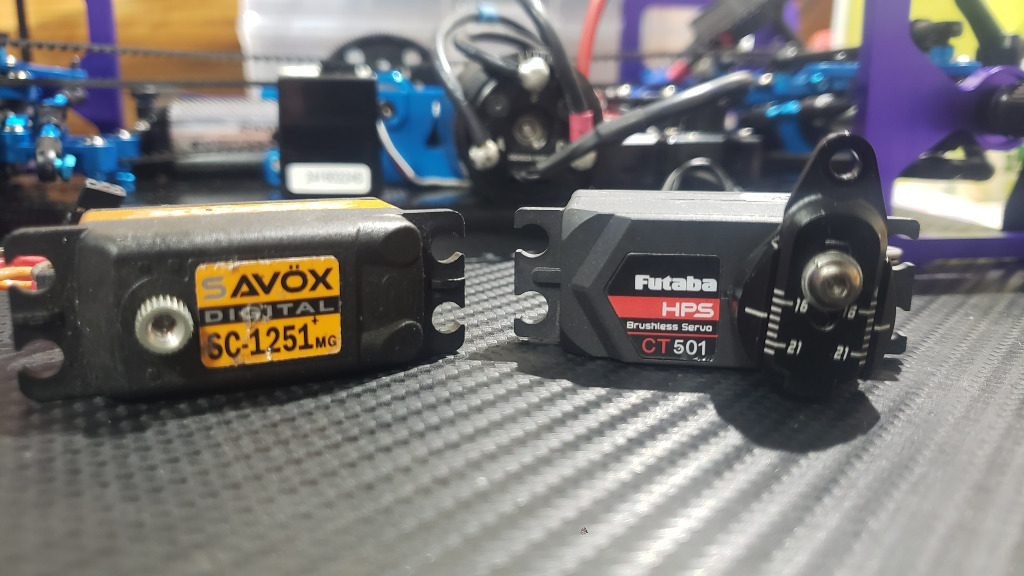 フタバ カー用サーボ HPS-CT501 ラジコンパーツ、アクセサリー - 最