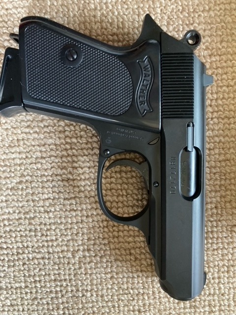 マルゼン ワルサー PPK ブラックモデル WALTHER PPK ガスブローバック