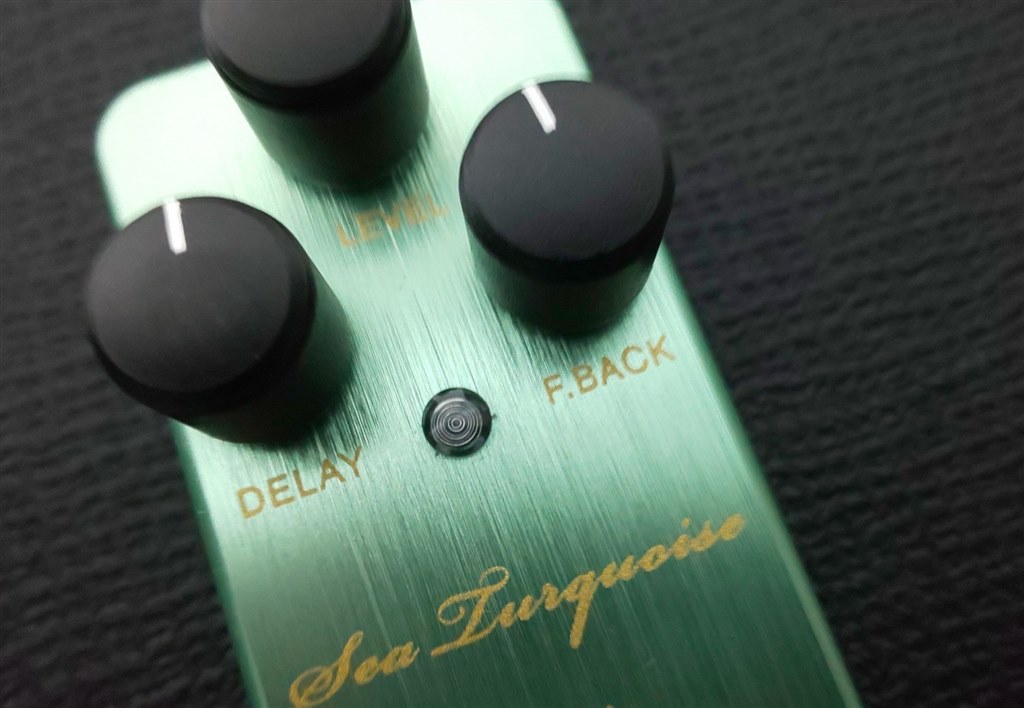 クリアなのに柔らかいディレイ』 One Control Sea Turquoise Delay K