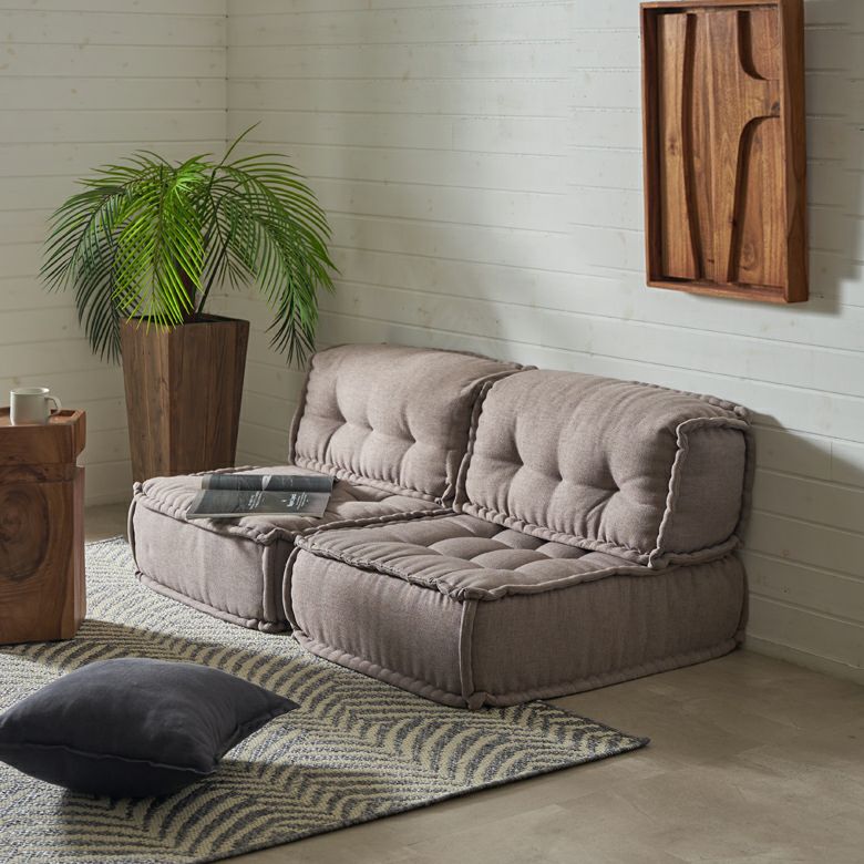 フロアソファ セット フロアソファー 組み合わせ自由 コンパクト 低