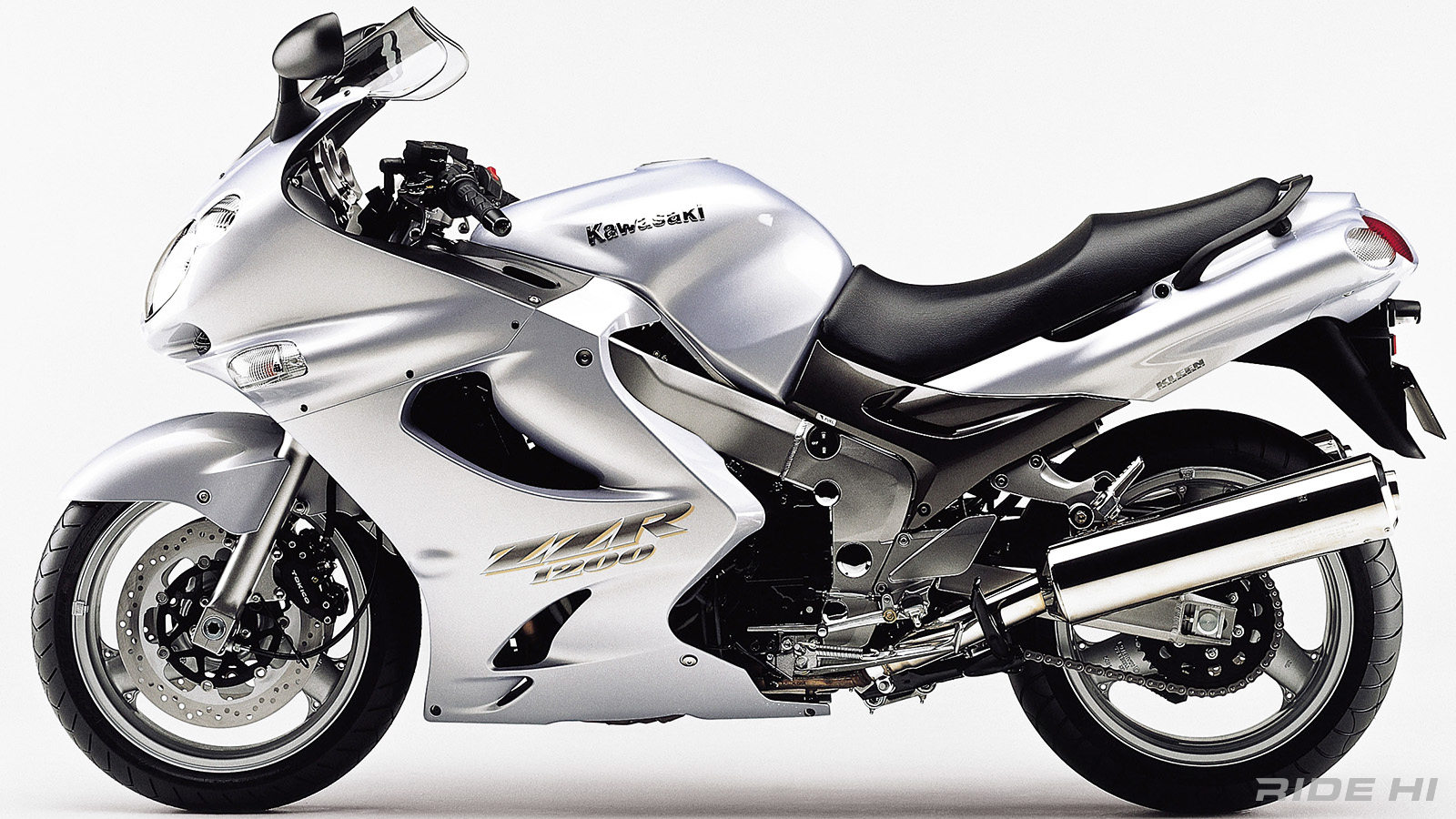ZZR1200はフラッグシップZZR1100のCD値最優先をライダープロテクション
