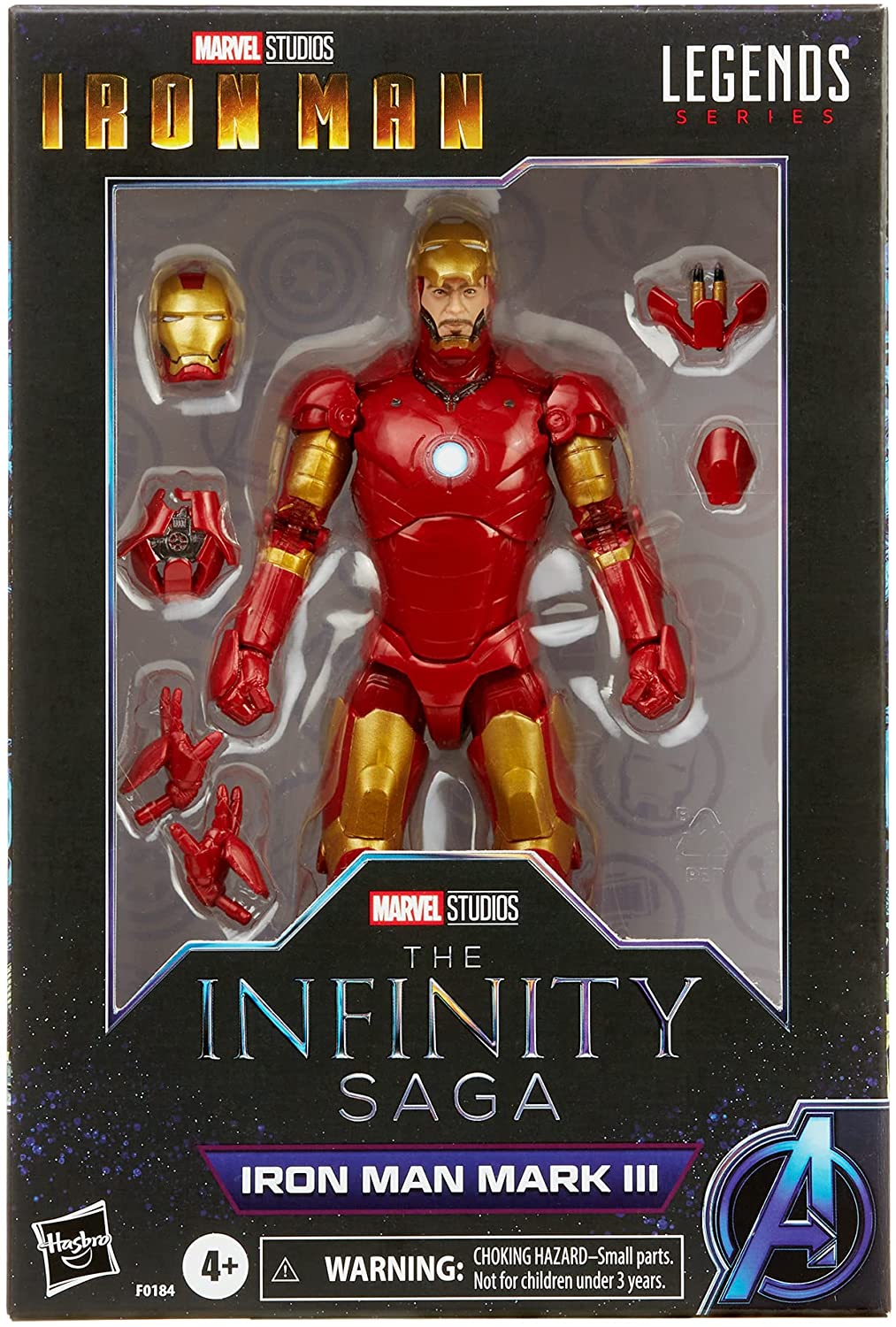 Marvel Legends Infinity Saga Iron Man Mark III Hasbro F0184 - Ri Happy