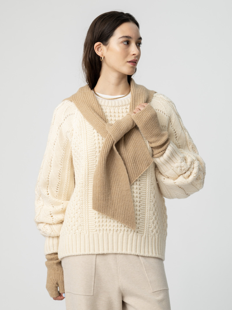 ミックスケーブル ニット プルオーバー｜RH Vintage(アールエイチ