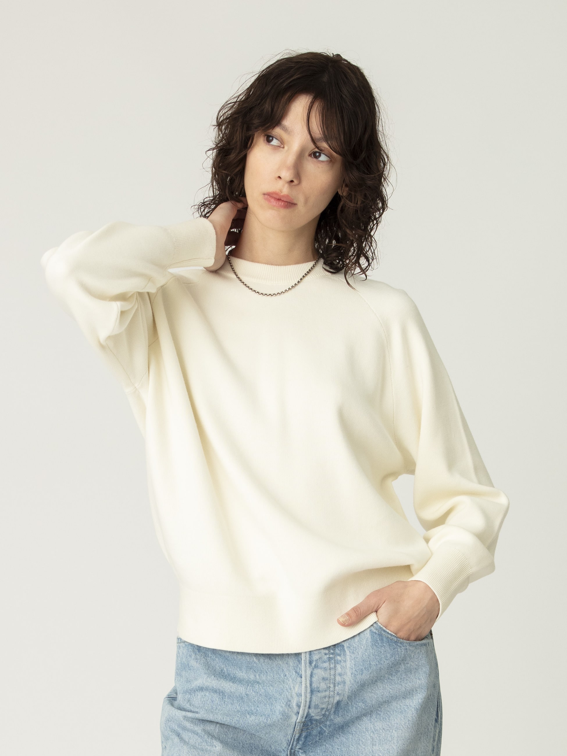 スヴィンコットン スムース ニット プルオーバー｜Ron Herman(ロン