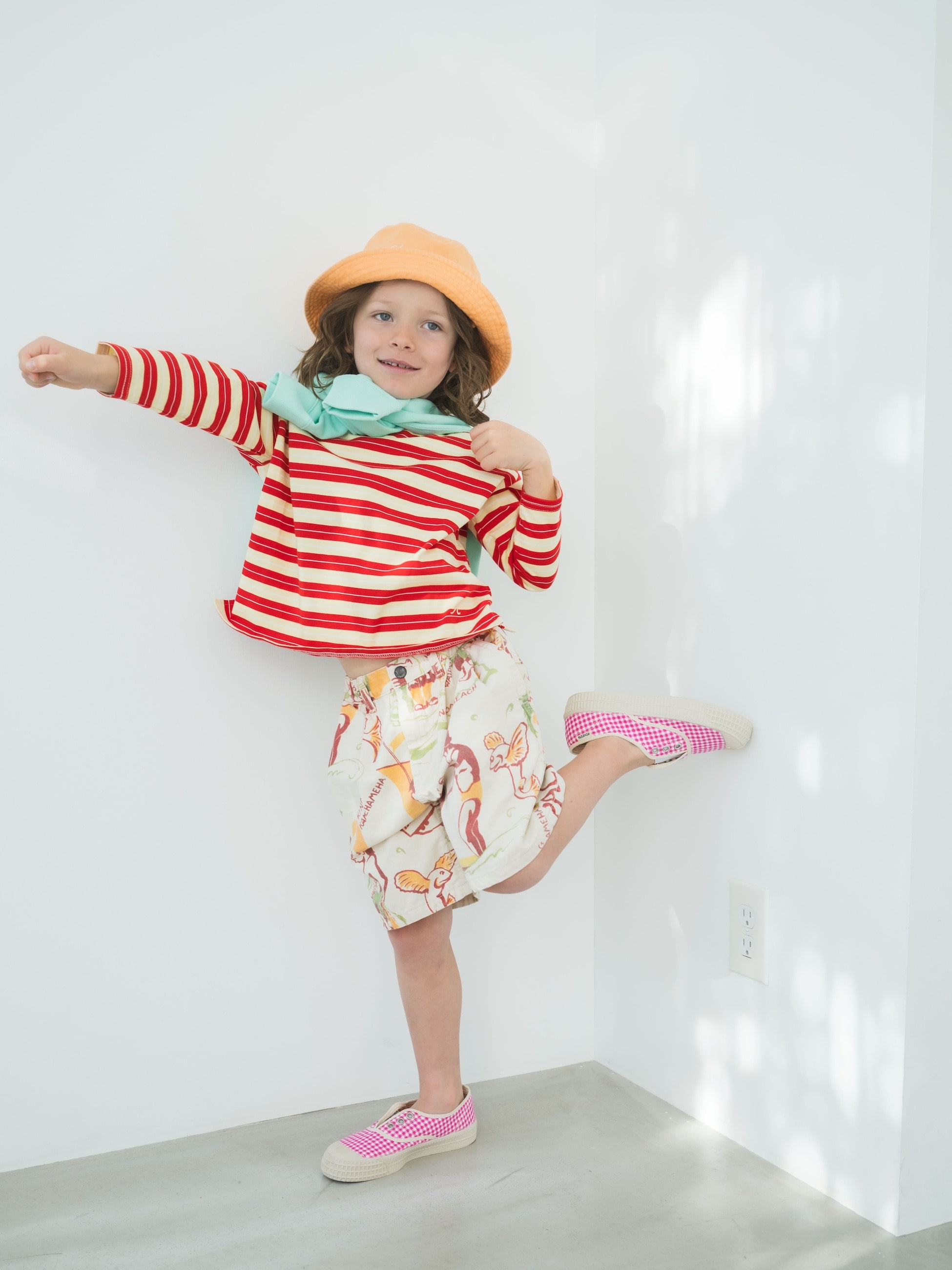 バケット ハット（ピンク/オレンジ/グリーン）｜Ron Herman(ロン