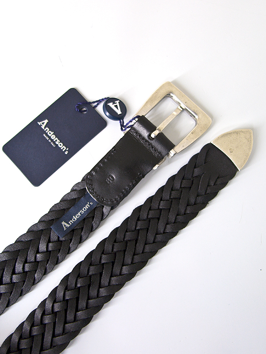 商品詳細ページ | Anderson's/アンダーソンズ メッシュレザーベルト