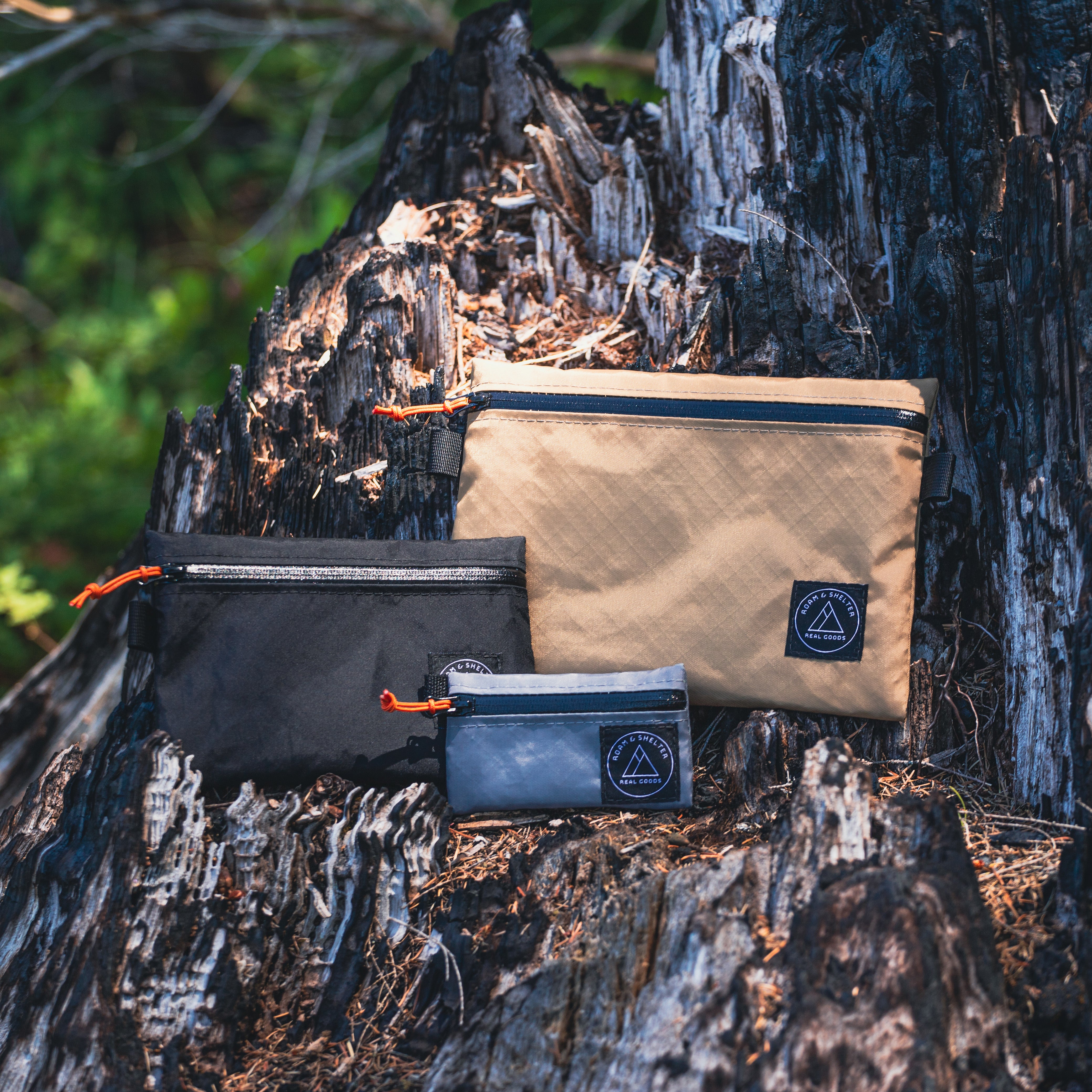 Traveler Zipper Pouches | Large - Handmade In Portland Oregon USA