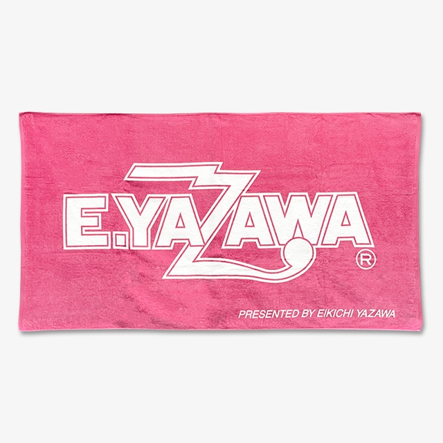 スペシャルビーチタオル(ロゴ)ピンク/ホワイト｜DIAMOND MOON通信販売