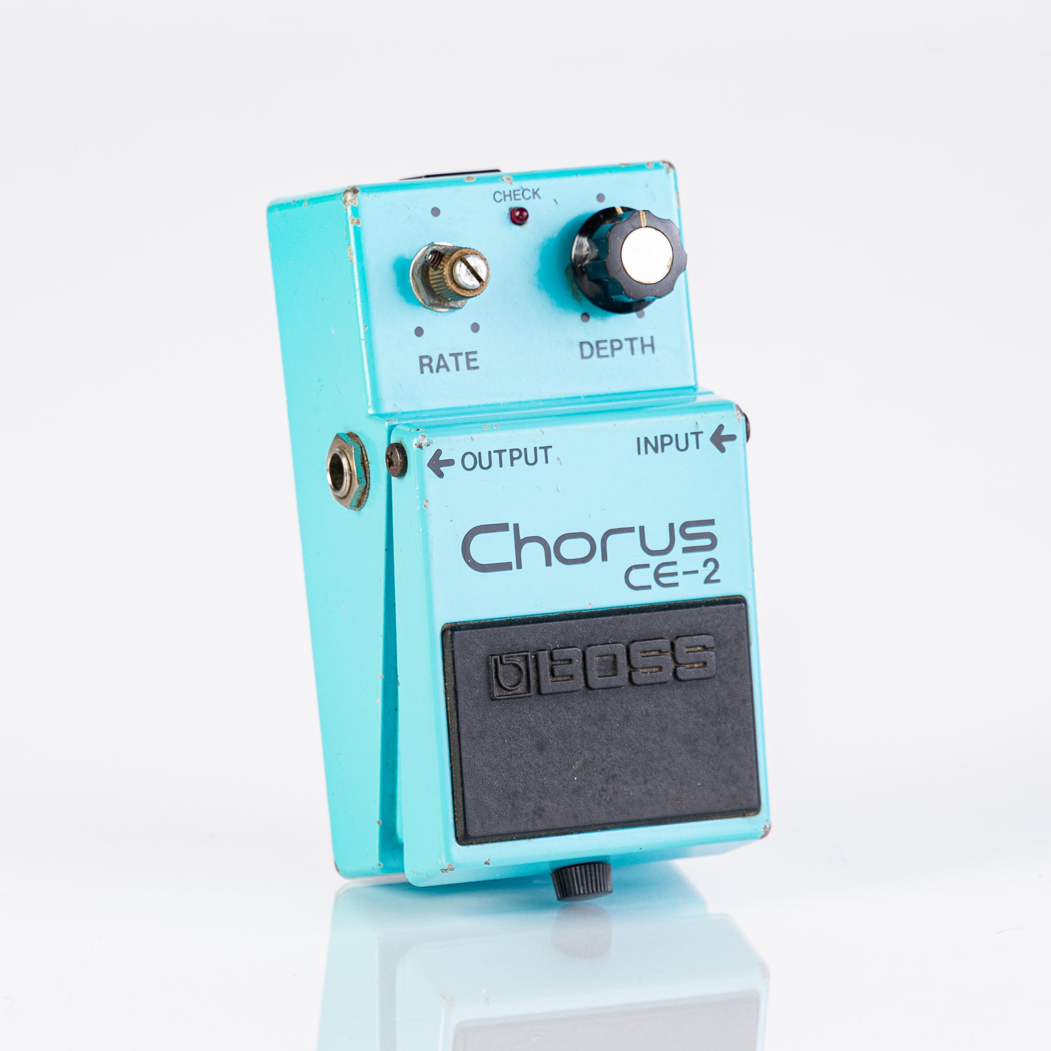 USED 1981 Boss CE-2 Chorus Black Label Guitar Pedal - Rock City