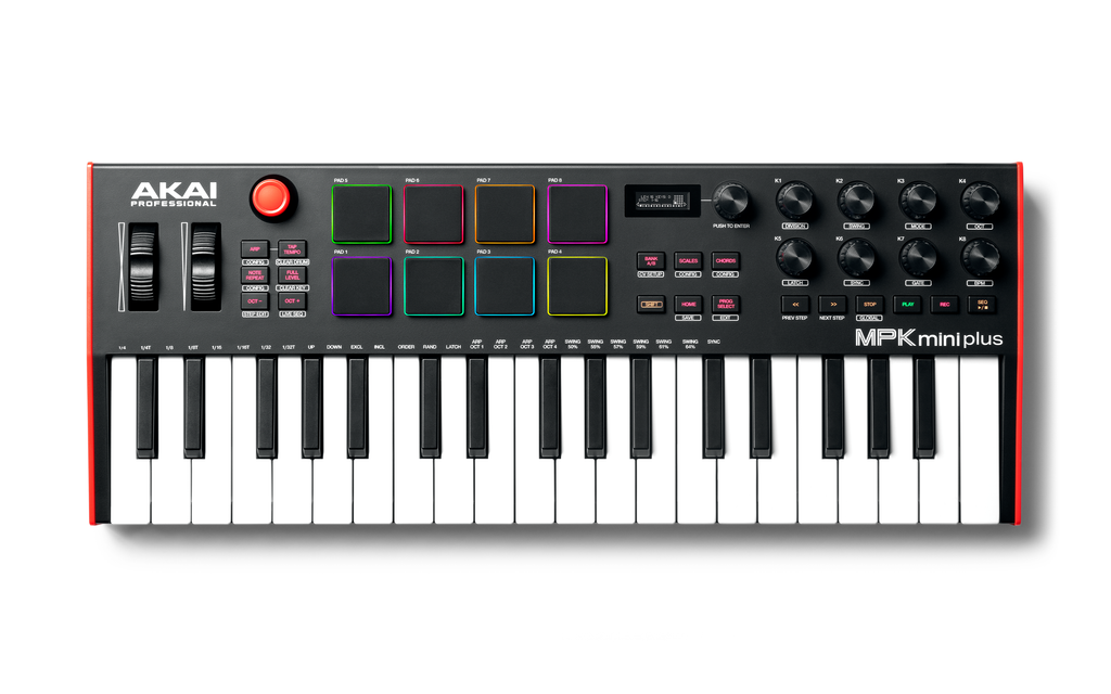 Akai Professional MPK Mini Plus 37-Key MIDI Controller — Rock and
