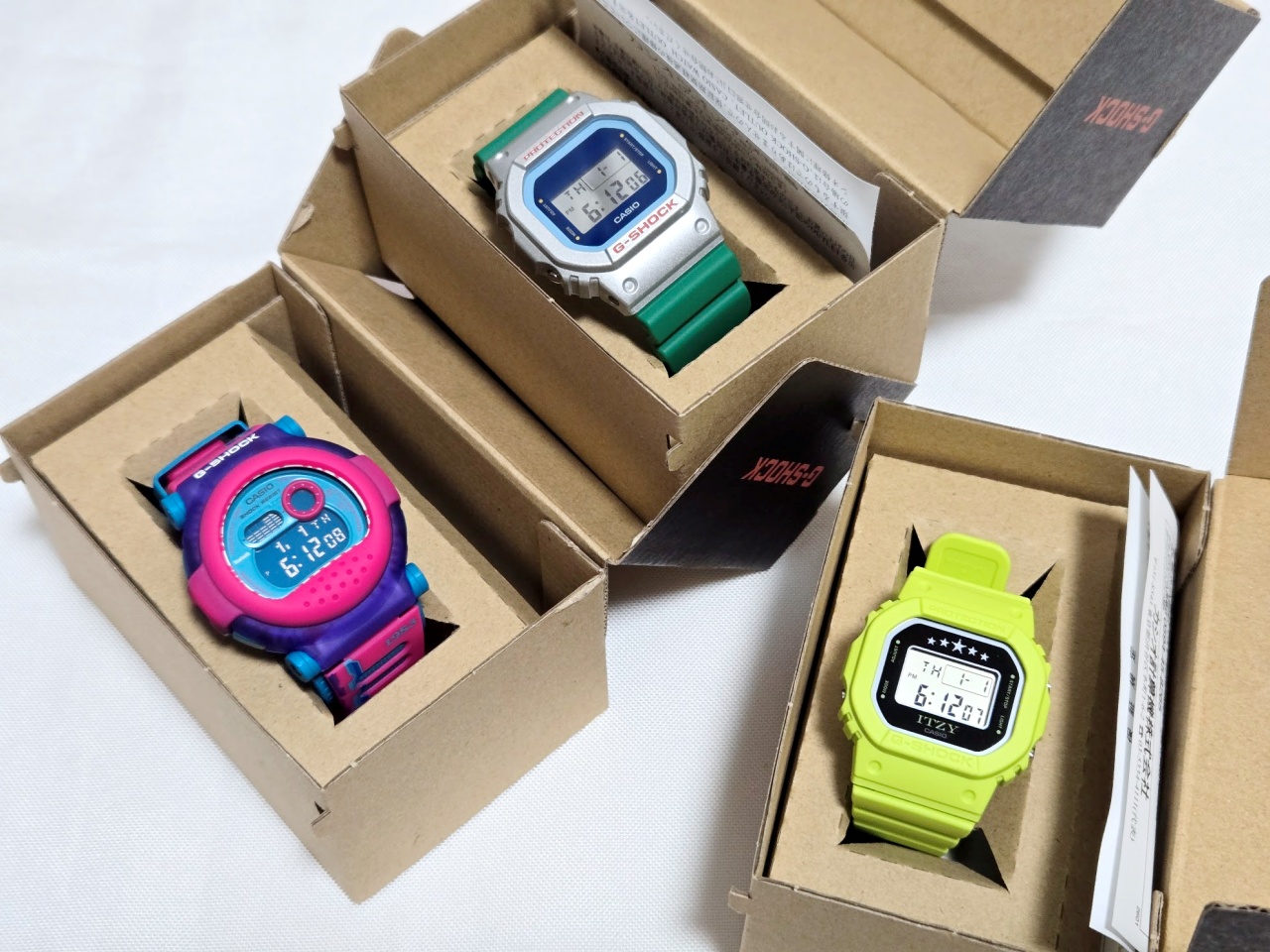 1本あたり約3600円!? 約1万円で5万5000円分入ったド派手なG-SHOCKが3