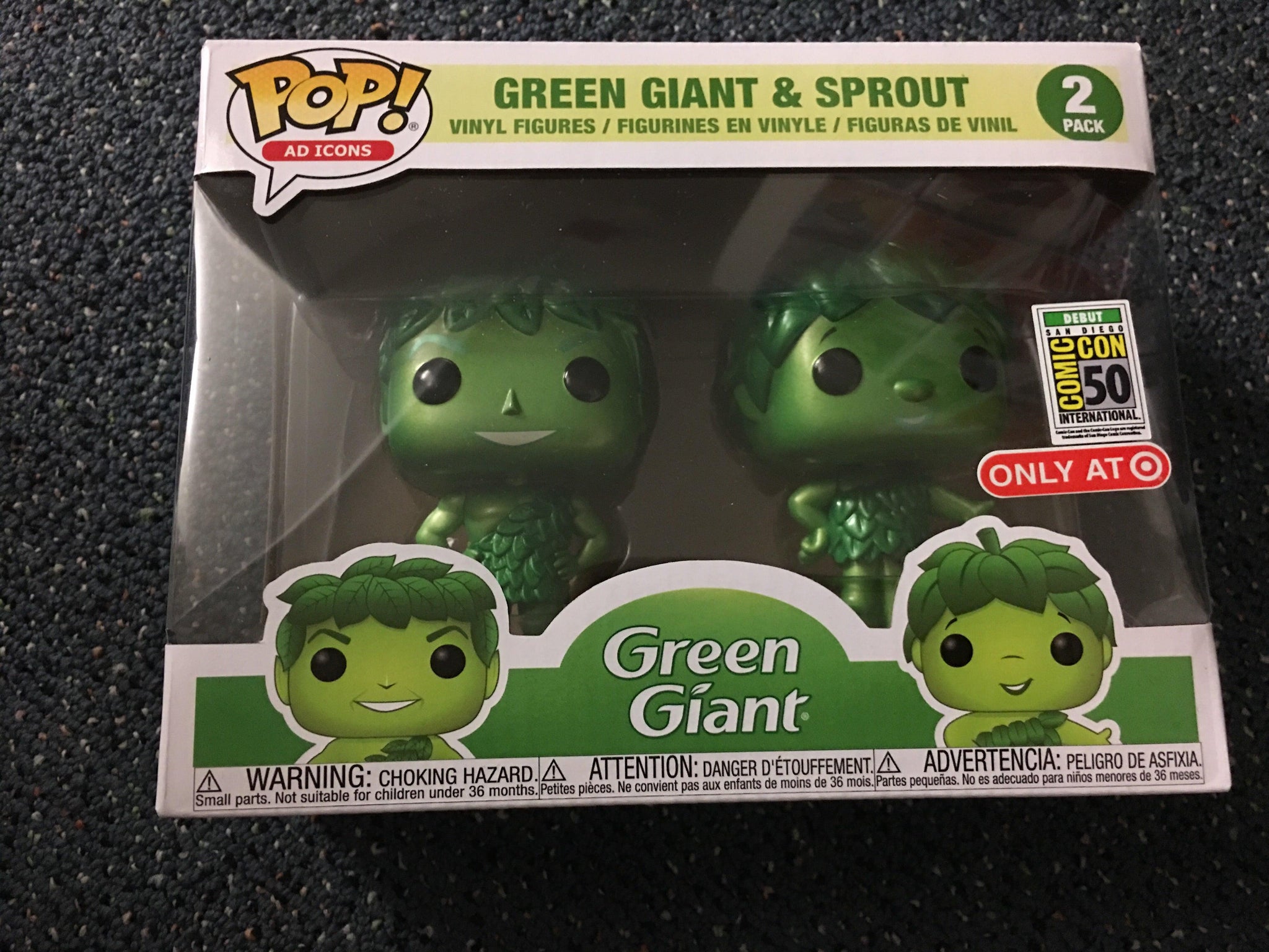 Funko POP! Ad Icons Green Giant SDCC 2019 Target Exclusive Green